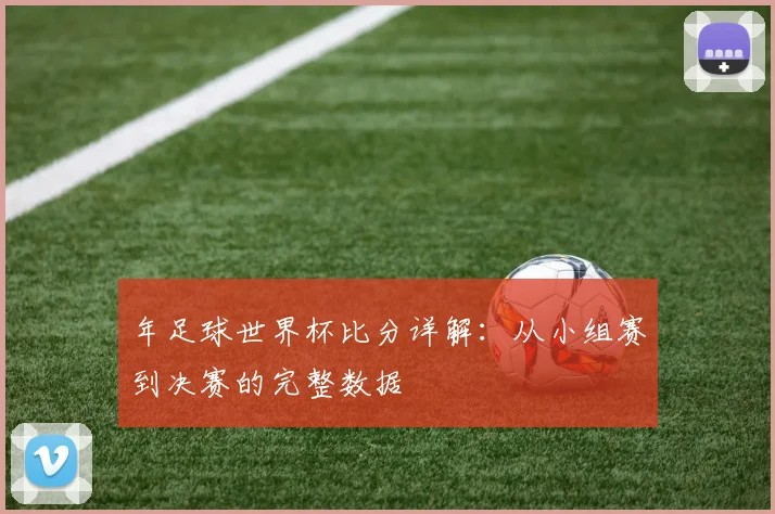 年足球世界杯比分详解：从小组赛到决赛的完整数据